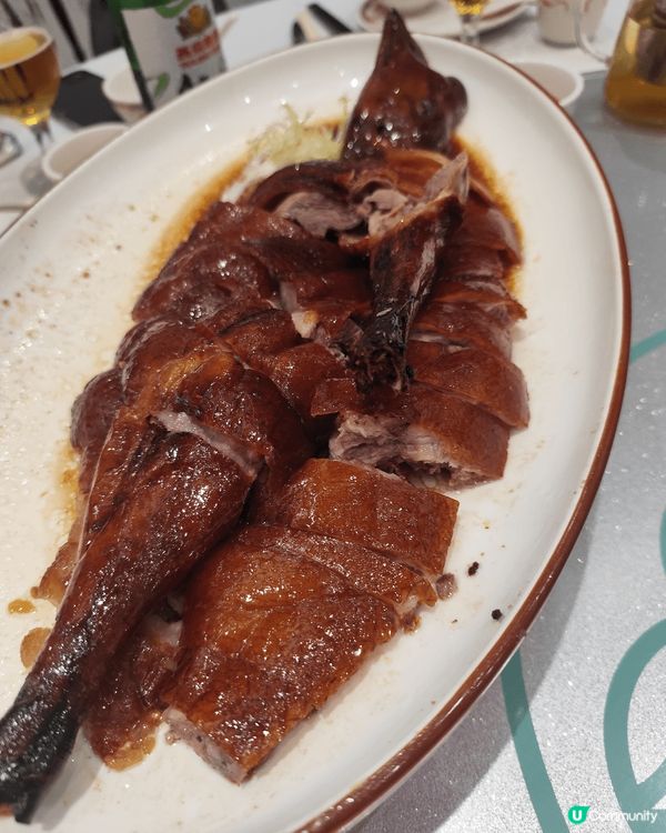 香港地道美食!!燒鵝脾。真係好邪惡!