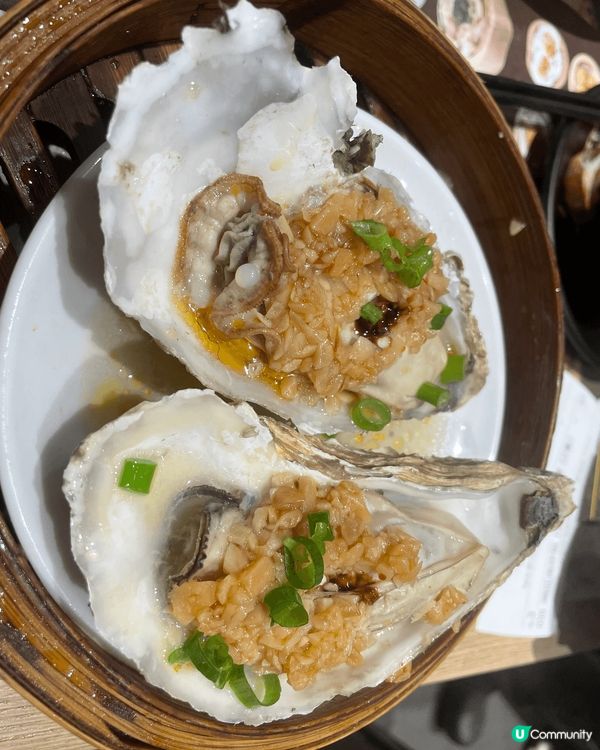又有蒸海鮮，又有海鮮粥又有點心，一個地方滿足晒三個願望、海鮮...