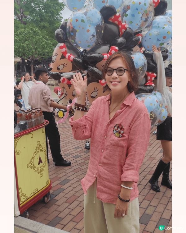 我生日那天與家人一起在廸士尼打卡