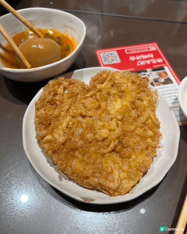 位於深圳嘅炸蛋螺絲粉，味道可口