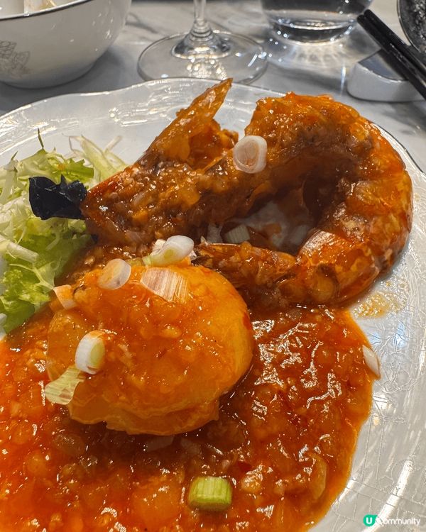 私房菜中極品:甜酸蝦球和花膠海參