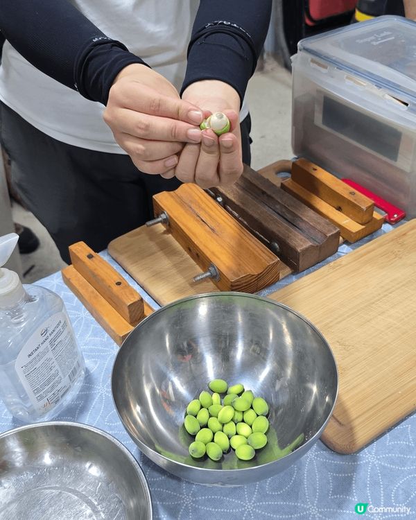 上上星期六【夏日滋味：#荷塘食農體驗🪷】#1號風球下的體驗