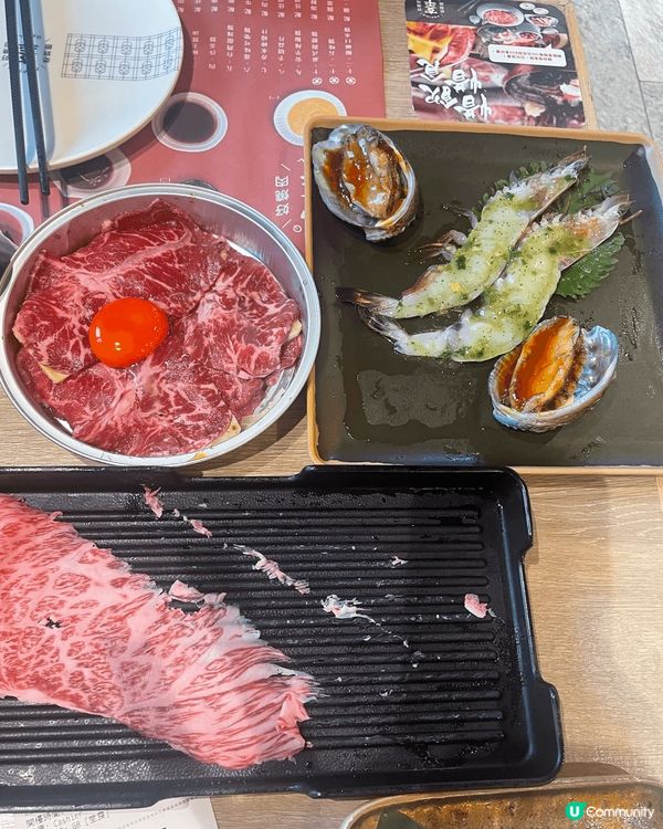 安平燒肉嘅日本和牛任燒任食包埋啤酒同雞尾酒，真係好飽好滿足