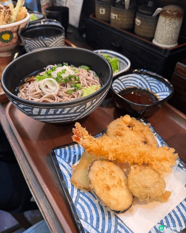 可以自由選擇飯🍚/冷熱烏冬/冷熱蕎麥麵等等，天氣咁熱梗係要試...
