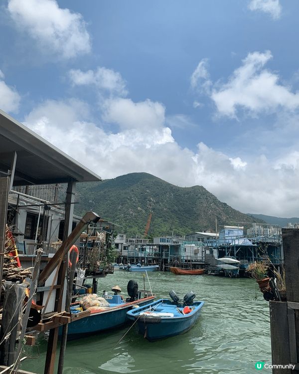 香港富有漁村文化的大澳，特色的棚屋、配上怡人的風景、無論中午...
