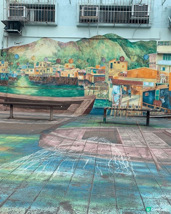 香港富有漁村文化的大澳，特色的棚屋、配上怡人的風景、無論中午...