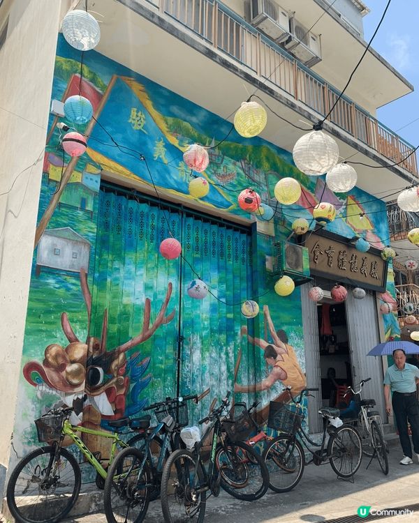 香港富有漁村文化的大澳，特色的棚屋、配上怡人的風景、無論中午...