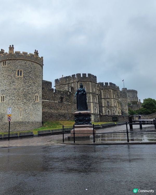 溫莎堡雨中遊☔️朦朧美都咁正！🏰