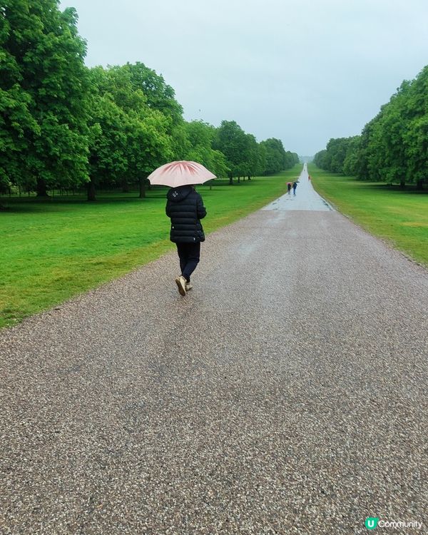 溫莎堡雨中遊☔️朦朧美都咁正！🏰
