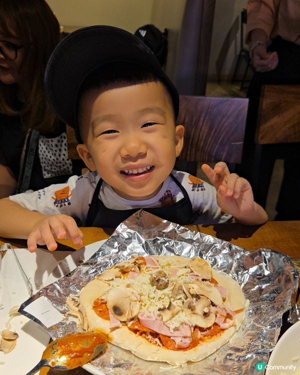 親子薄餅🍕工作坊