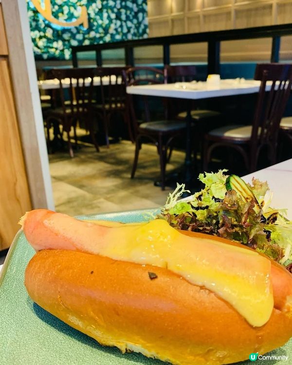 阿拉斯加蟹肉沙律🦀！下午茶好去處😋