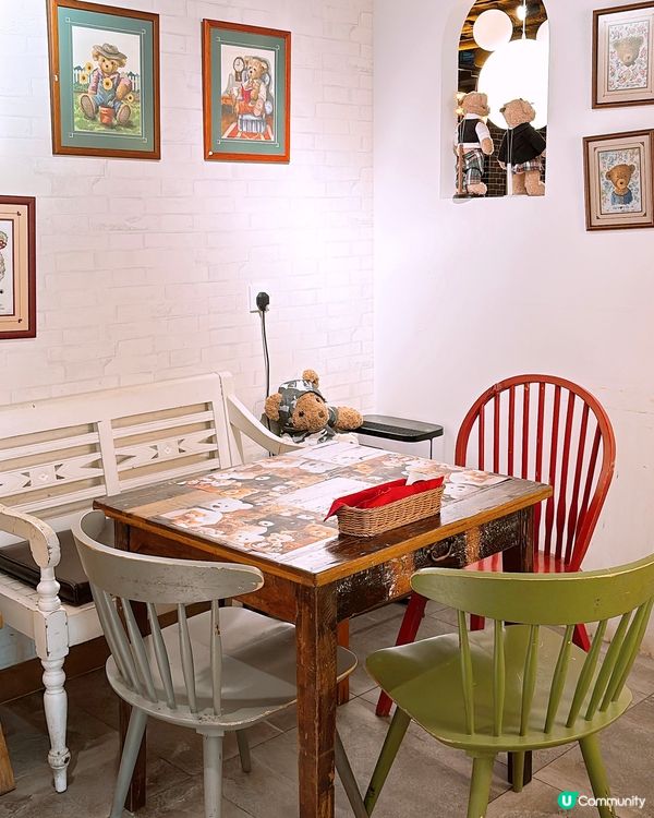 🎏生日快樂🎂食返個生日漢堡餐賀一賀‼️充滿童真餐廳超得意🐻