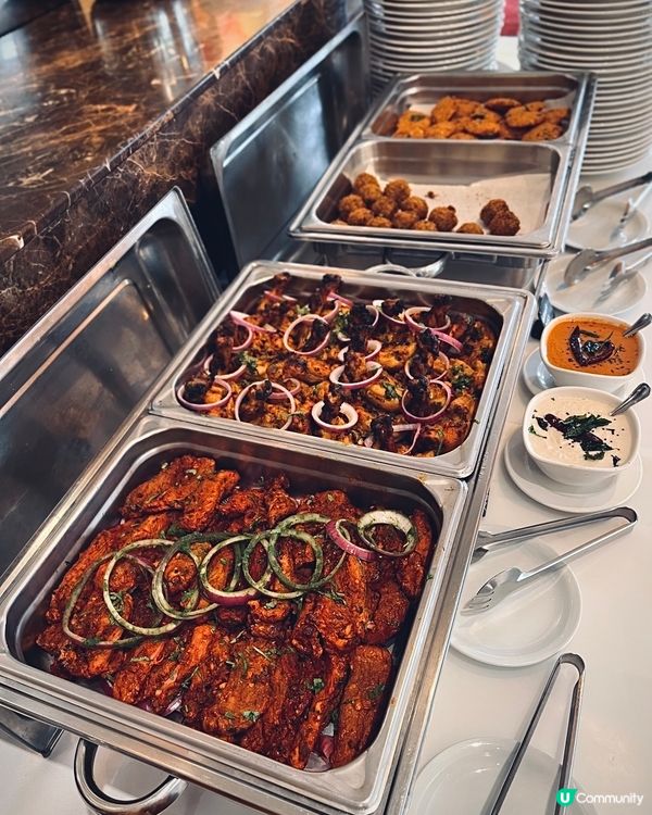 $178印度自助餐任食冷盤､沙律､炸物､咖哩熱葷､甜品！😋