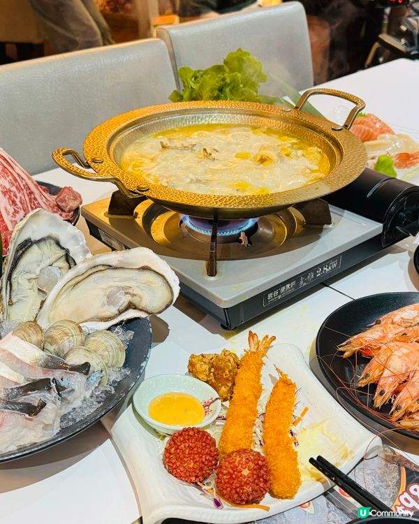 一本食堂·足料花膠雞無限時打邊爐👍🏻