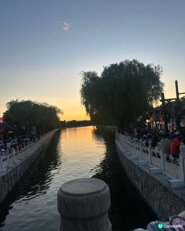 落日什剎海，遊走北京老胡同🎈