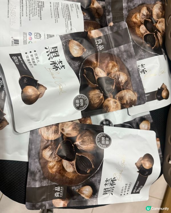 黑蒜頭，$10一包