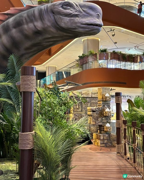 AIRSIDE變身史前恐龍世界！