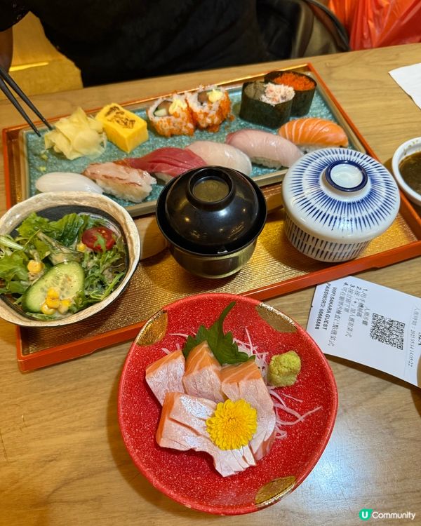 銅鑼灣高質日式料理 🐟🍱 魚一壽司