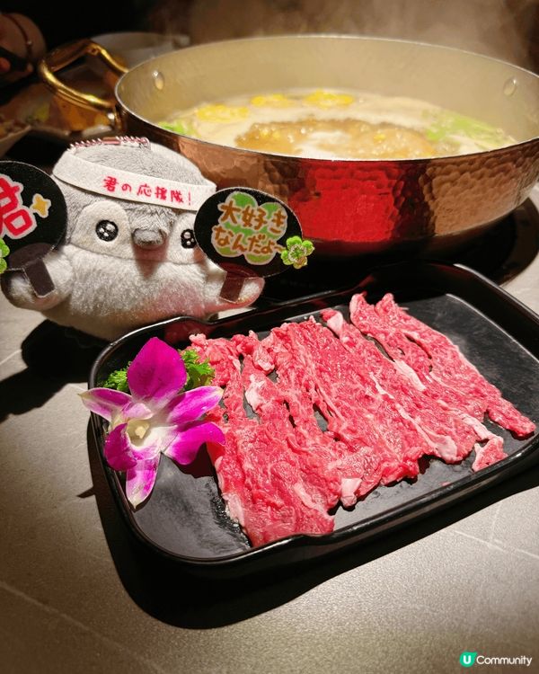 好喜歡去淥鼎記打邊爐👍 港式邊爐選擇豐富❤️ 牛肉鮮美紅豔，...