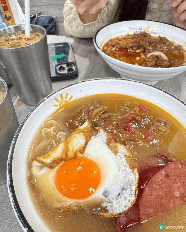 最出名沙嗲牛肉麵既好好運