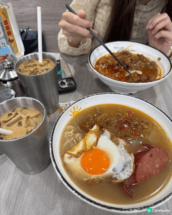 最出名沙嗲牛肉麵既好好運