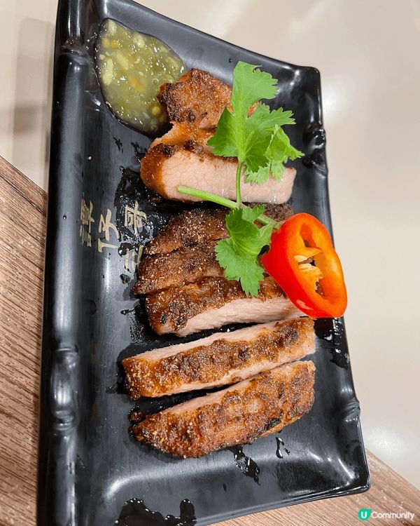 $47嘅下午茶加$3轉凍飲就可以免費有張coupon送豬頸肉...