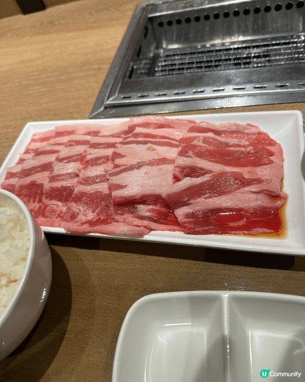 燒肉套餐🤤！家樂坊抵食推介！🥩🍚$43有齊肉、米飯和沙律🤩🎉