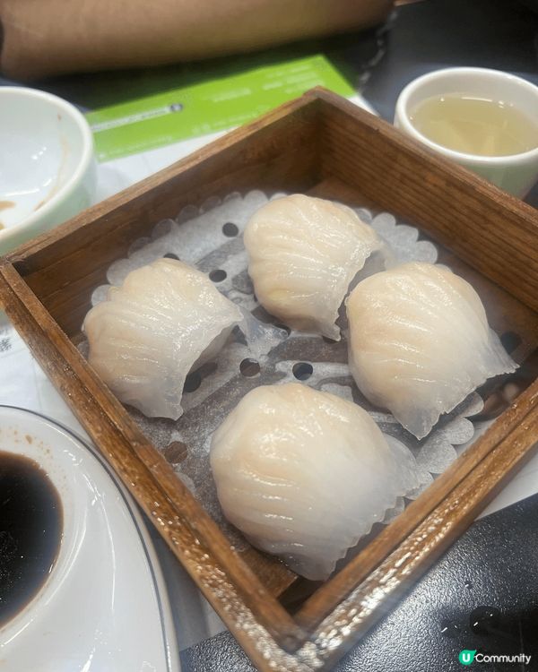 今次去咗深水埗得閒飲茶食點心，叫咗最出名蝦餃，蝦餃皮薄餡，d...