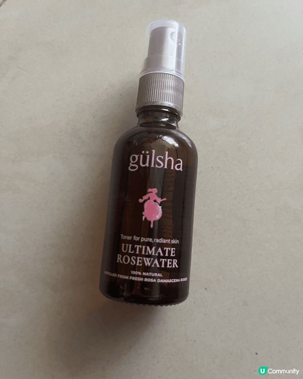 我用咗Gulsha嘅Ultimate Rosewater差唔...