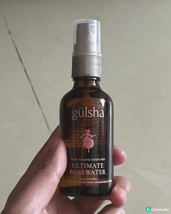 Gulsha Ultimate Rosewater真係有啲神...