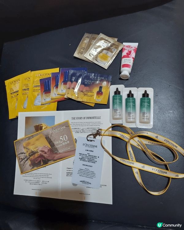 今天約左loccitane 推廣會我約下午6点去到叫聽佢介紹...