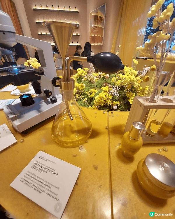 今天約左loccitane 推廣會我約下午6点去到叫聽佢介紹...