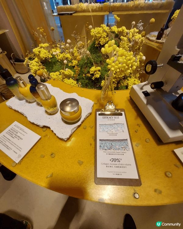 今天約左loccitane 推廣會我約下午6点去到叫聽佢介紹...