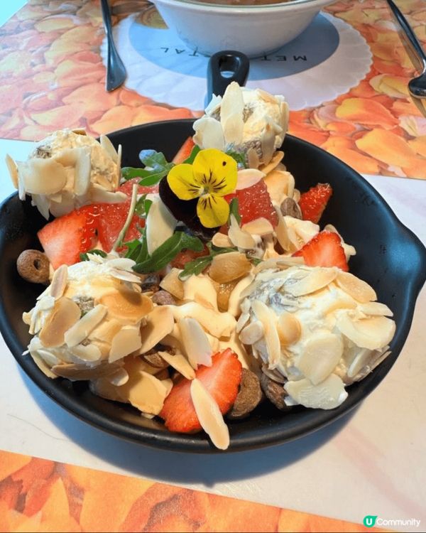 週日同朋友去了深圳歡樂港灣的MetPetal,餐廳環境優雅,...