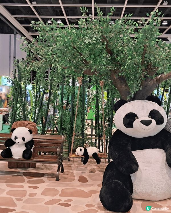 這是香港国際旅遊節的其中一個打卡位，很有趣！.