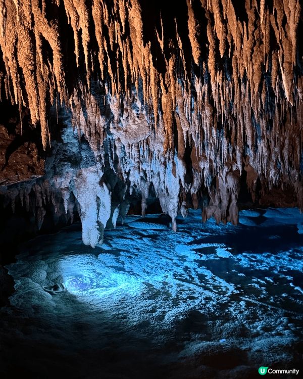 「玉泉洞」全長5,000公尺，在日本國內亦是擁有最大規模與魄...