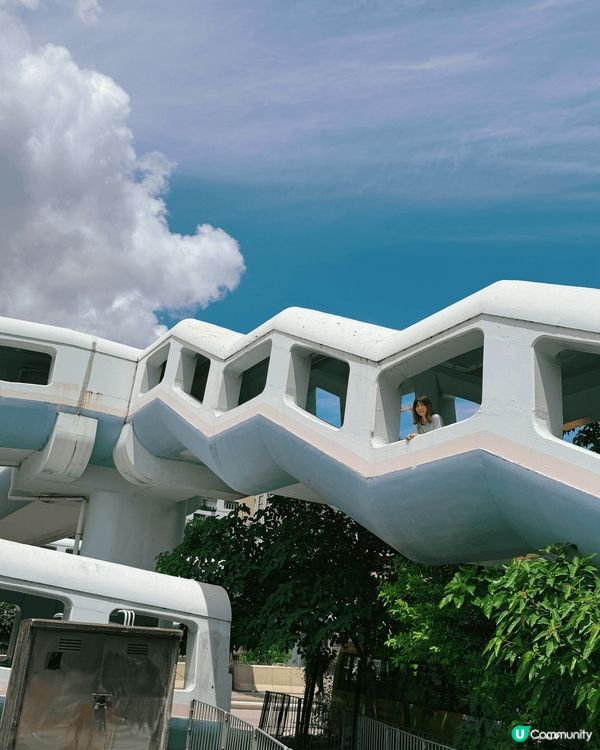 牛頭角志明天橋，很久前已想在這裡打卡，終於天氣好，來這邊吃飯...