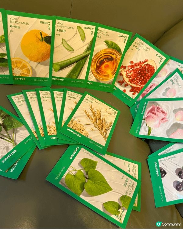 剛剛去Innisfree 入貨，入咗20 張maskssss...