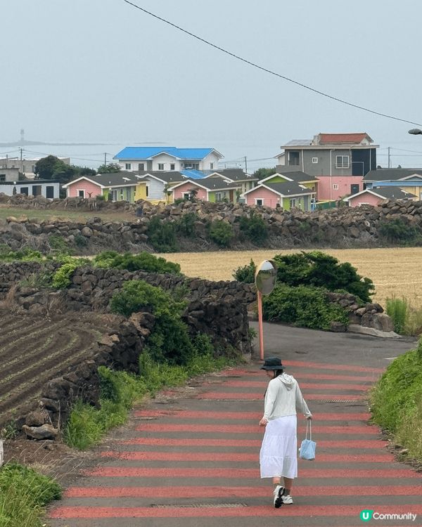 韓國濟州島牛島即使天氣陰陰，都還是很美！