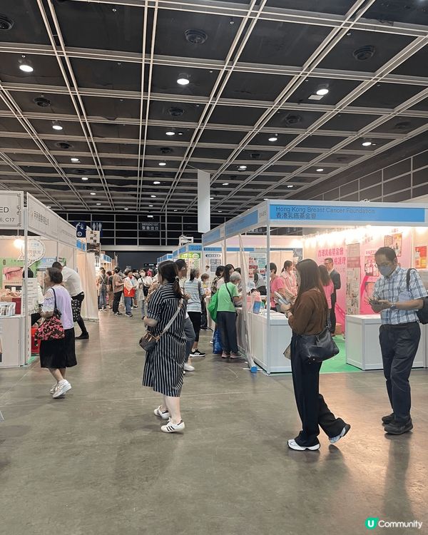 每年嘅健康博覽展都係我嘅打卡熱點之一，因為有好多健康產品資訊...