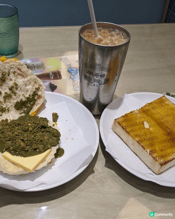 祥香園X均香出左個大熱口味的開心果留心菠蘿油十分邪惡，一定要...