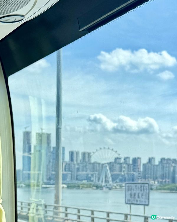 深中通道初體驗！🤩 坐穿梭巴勁爽！🚌💨