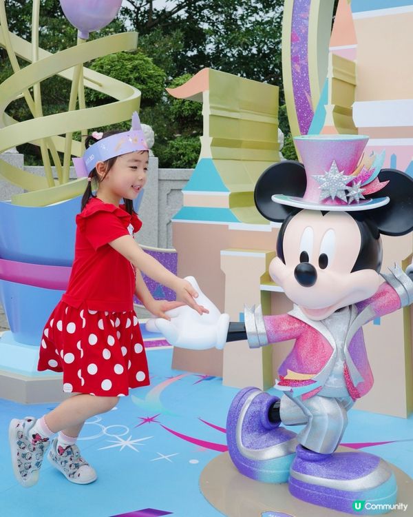 迪士尼20周年預熱！5.5米高城堡🏰昂坪360打卡📸🥳