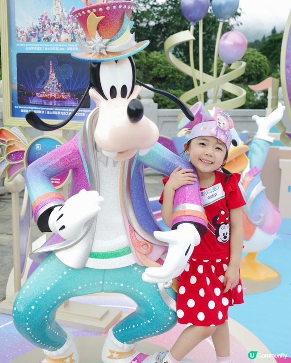 迪士尼20周年預熱！5.5米高城堡🏰昂坪360打卡📸🥳