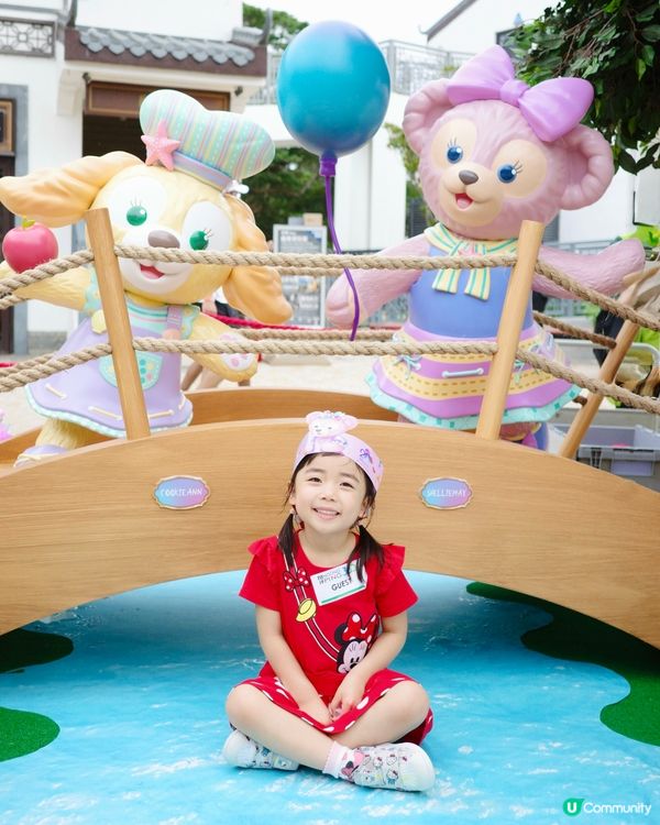 迪士尼20周年預熱！5.5米高城堡🏰昂坪360打卡📸🥳