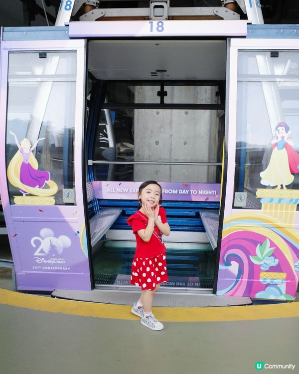 迪士尼20周年預熱！5.5米高城堡🏰昂坪360打卡📸🥳