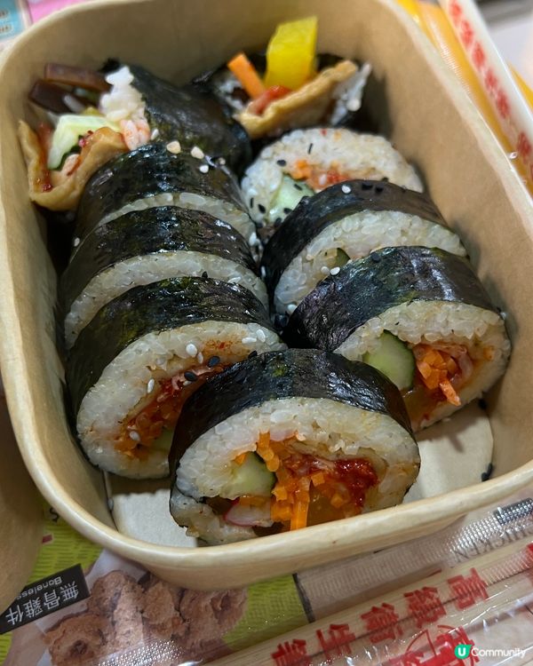 深水埗美食廣場又平又好食韓國手卷豬手