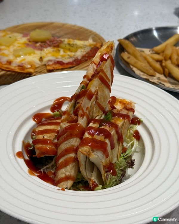 白石角高質隱世cafe｜親民價下午茶🌯🍔🍕