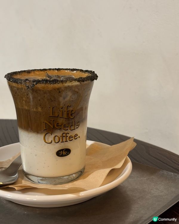 淨洙咖啡店打卡📸！黑芝麻咖啡超正😋！