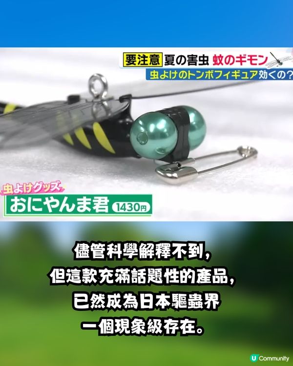 日本驅蟲神器 「稻草蜻蜓」爆賣200萬個！不含化學成分 背後原理竟是謎？